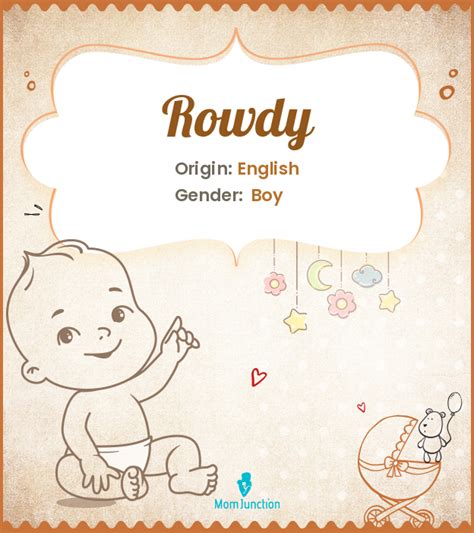 rowdy name meaning.